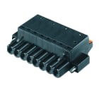 WEIDMULLER - Connettore PCB (collegamento del conduttore), 320 V, 24 A, Passo in mm: 5.08, 3.31 mm², Numero di poli: 8, PUSH IN con attuatore, Box