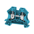 WEIDMULLER - Morsettiera passante, Collegamento a vite, blu, 10 mm², 57 A, 1000 V, Numero di collegamenti: 2