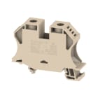 WEIDMULLER - Morsettiera passante, Collegamento a vite, Beige scuro, 35 mm², 125 A, 500 V, Numero di collegamenti: 2
