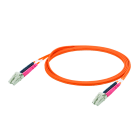 WEIDMULLER - (Preconfezionato) Cavo dati in fibra ottica, ZIPCORD, LC-Duplex IP20, LC-Duplex IP20, PVC, 50 µm, 10 m