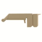WEIDMULLER - Coperchio morsetto, beige, poliammide 66, Posizione verticale: 85 mm, Larghezza: 31 mm, Profondità: 29.9 mm, V-2