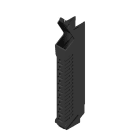 WEIDMULLER - Elemento laterale (custodia modulare), Larghezza: 12.5 , IP20 installato, Plastica, nero