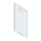 WEIDMULLER - Copertura ribaltabile (custodia modulare), Larghezza: 45 , Plastica, trasparente