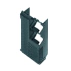 WEIDMULLER - Elemento laterale (custodia modulare), Larghezza: 45 , IP20 installato, Plastica, nero