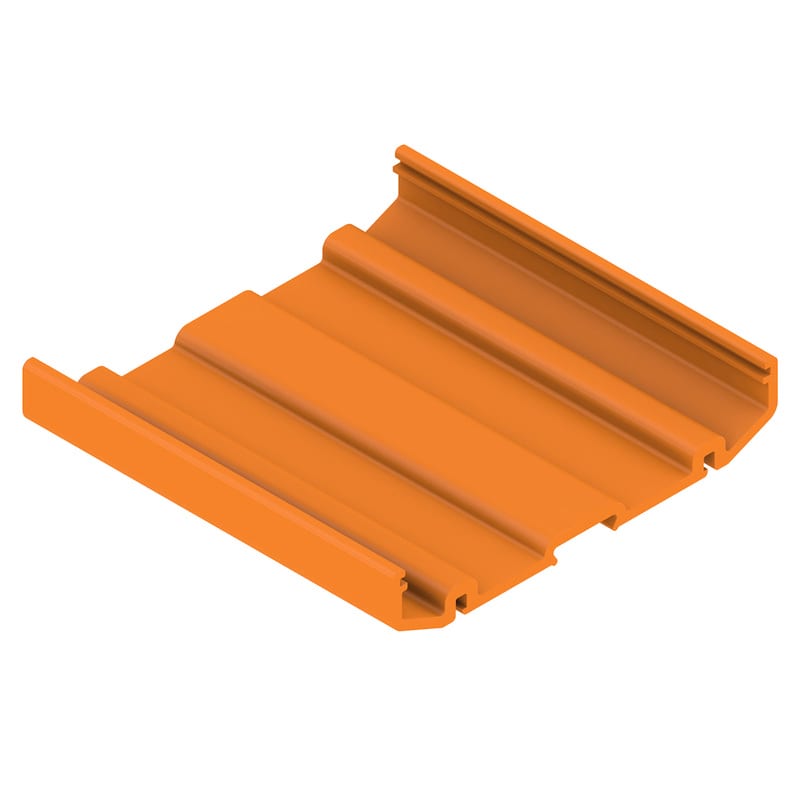 WEIDMULLER - Profilo estruso (custodia sagomata), IP20 installato