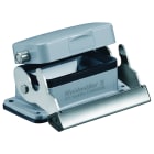 WEIDMULLER - Custodia connettori industriali, Base passante, Gancio longitudinale in basso, Dimensioni di installazione: 4, IP65, in stato collegato