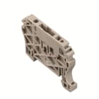 WEIDMULLER - Terminale di fissaggio, Beige scuro, TS 35, V-0, Wemid, Larghezza: 6 mm, 120 °C