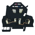 WEIDMULLER - Morsetto componibile portafusibile, Molla autobloccante, nero, 2.5 mm², 6.3 A, 120 V, Numero di collegamenti: 2, Numero di piani: 1, TS 35