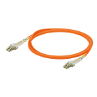 WEIDMULLER - (Preconfezionato) Cavo dati in fibra ottica, ZIPCORD, LC-Duplex IP20, LC-Duplex IP20, LSZH, 62.5 µm, 5 m