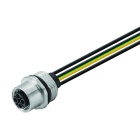 WEIDMULLER - Connettore circolare, integrato (con cavo), M12, Numero di poli: 4, 0.2 m