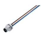 WEIDMULLER - Connettore circolare, integrato (con cavo), M12, Numero di poli: 4, 0.2 m