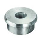 WEIDMULLER - Tappi di chiusura Ex (metallo), M 40, 16 mm, acciaio inossidabile 1.4404 (316L)