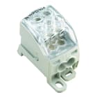 WEIDMULLER - Morsetto ripartitore di potenziale, Collegamento a vite, grigio, 25 mm², 164 A, 1000 V, Numero di collegamenti: 7, Numero di piani: 1