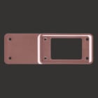 WEIDMULLER - Piastra adattatore (Connettori industriali), Plastica, Colori: arancione, Dimensioni di installazione: 8