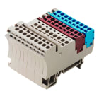 WEIDMULLER - Morsetto componibile per sensori e attuatori, Molla autobloccante, Beige scuro, 1.5 mm², 17.5 A, 250 V, Numero di collegamenti: 36, Numero di piani: 1