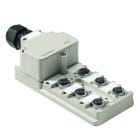 WEIDMULLER - Ripartitore passivo sensore-attuatore (senza cavo), Ripartitore a calotta, M12, 30 V, Codificato A, LED: Sì, LED sensore: Sì, Tipo di cablaggio: PNP