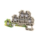 WEIDMULLER - Morsetto componibile per sensori e attuatori, Collegamento a vite, Beige scuro, 2.5 mm², 17.5 A, 250 V, Numero di collegamenti: 5, Numero di piani: 3,