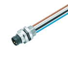 WEIDMULLER - Connettore circolare, integrato (con cavo), Maschio, M8 snap, Numero di poli: 4, 0.5 m, Pressacavo: M 8, 0.25 mm², PVC