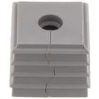 WEIDMULLER - Passacavo fessurato (Sistema di inserimento cavi), 6 mm, 7 mm, -40 °C, 90 °C, TPE, Grigio chiaro