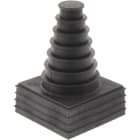 WEIDMULLER - Passacavo fessurato (Sistema di inserimento cavi), 7 mm, 24 mm, -40 °C, 120 °C, TPE, Nero assoluto