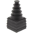 WEIDMULLER - Passacavo fessurato (Sistema di inserimento cavi), 2 mm, 11 mm, -40 °C, 120 °C, TPE, Nero assoluto