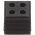 WEIDMULLER - Passacavo fessurato (Sistema di inserimento cavi), 4 mm, 5 mm, -40 °C, 120 °C, TPE, Nero assoluto