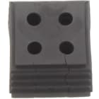WEIDMULLER - Passacavo fessurato (Sistema di inserimento cavi), 3 mm, 4 mm, -40 °C, 120 °C, TPE, Nero assoluto