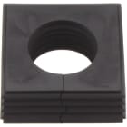WEIDMULLER - Passacavo fessurato (Sistema di inserimento cavi), 24 mm, 25 mm, -40 °C, 120 °C, TPE, Nero assoluto
