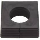 WEIDMULLER - Passacavo fessurato (Sistema di inserimento cavi), 23 mm, 24 mm, -40 °C, 120 °C, TPE, Nero assoluto