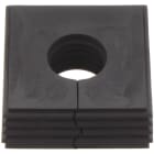 WEIDMULLER - Passacavo fessurato (Sistema di inserimento cavi), 17 mm, 18 mm, -40 °C, 120 °C, TPE, Nero assoluto
