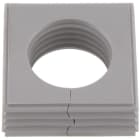 WEIDMULLER - Passacavo fessurato (Sistema di inserimento cavi), 27 mm, 28 mm, -40 °C, 90 °C, TPE, Grigio chiaro