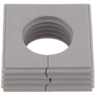 WEIDMULLER - Passacavo fessurato (Sistema di inserimento cavi), 24 mm, 25 mm, -40 °C, 90 °C, TPE, Grigio chiaro
