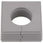 WEIDMULLER - Passacavo fessurato (Sistema di inserimento cavi), 23 mm, 24 mm, -40 °C, 90 °C, TPE, Grigio chiaro