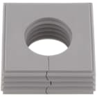 WEIDMULLER - Passacavo fessurato (Sistema di inserimento cavi), 22 mm, 23 mm, -40 °C, 90 °C, TPE, Grigio chiaro