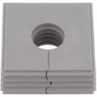 WEIDMULLER - Passacavo fessurato (Sistema di inserimento cavi), 15 mm, 16 mm, -40 °C, 90 °C, TPE, Grigio chiaro