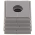 WEIDMULLER - Passacavo fessurato (Sistema di inserimento cavi), 7 mm, 8 mm, -40 °C, 90 °C, TPE, Grigio chiaro