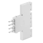 WEIDMULLER - Inserto modulo per connettori industriali (potenza/segnale), 250 V, 16 A, Numero di poli: 4, PUSH IN con attuatore, Maschio, Slot a innesto necessari:
