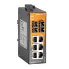 WEIDMULLER - Switch rete, unmanaged, Fast Ethernet, 6x RJ45, 2x SC-Multimode, -40 °C...75 °C, IP30