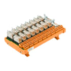 WEIDMULLER - Modulo d'interfaccia con relè, RCL, LMNZF 5.08mm, Molla autobloccante, Connettore a norma IEC60603-13 / DIN41651, Connettore maschio 20 poli, 24 V DC