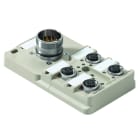 WEIDMULLER - Ripartitore passivo sensore-attuatore (senza cavo), Con uscita M23, 12 poli, M12, 30 V, Codificato A, LED: Sì, LED sensore: Sì, Tipo di cablaggio: PNP