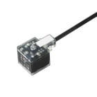 WEIDMULLER - Cavi della valvola (preconfezionati), Estremità cavo aperta - connettore per valvole, Forma A (18 mm), Lunghezza del cavo: 1.5 m, PUR, nero