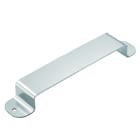 WEIDMULLER - Porta targhetta, Klippon EB (Essential Box), rivettato, 141 x 25 x 16.5 mm, acciaio inossidabile 1.4404 (316L), spazzolato, argento