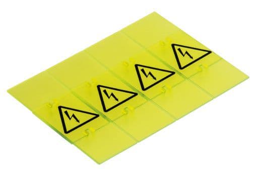 WIELAND ELECTRIC - COVER-PERICOLO   AD VB  5/4 GIALLO