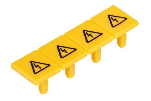 WIELAND ELECTRIC - COVER-PERICOLO   ADF 6/4 GIALLO
