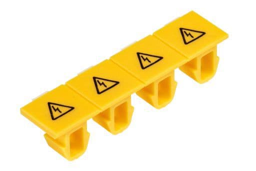 WIELAND ELECTRIC - COVER-PERICOLO   ADF10/4 GIALLO
