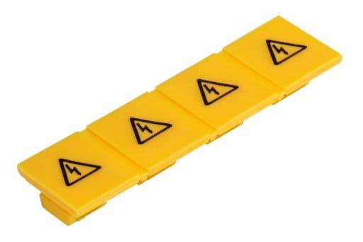 WIELAND ELECTRIC - COVER-PERICOLO   ADF16/4 GIALLO