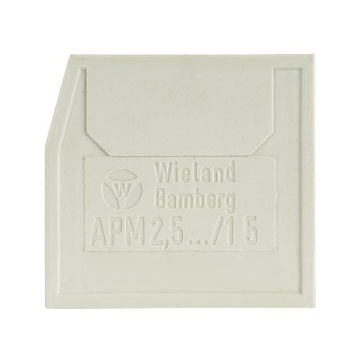 WIELAND ELECTRIC - PIASTR. DI CHIUS.APM  2,5 F. / 15