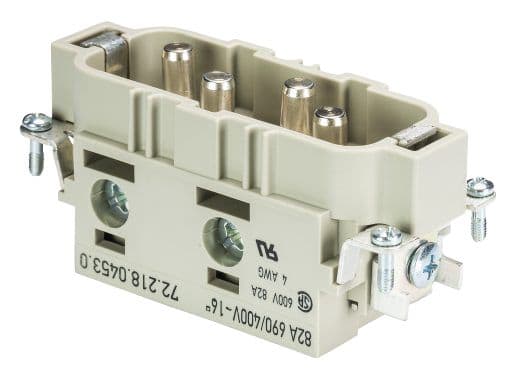 WIELAND ELECTRIC - INSERTO MASCHIO  POW STS     4 16  64 AG