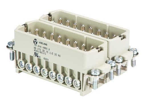 WIELAND ELECTRIC - INSERTO MASCHIO  HD  STS    32 2,5 40 AG