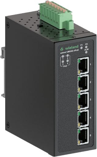 WIELAND ELECTRIC - IP SWITCH        WIENET UMS 5G-4POE